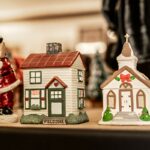 Village Pottery Christmas Houses