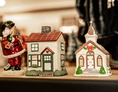 Village Pottery Christmas Houses