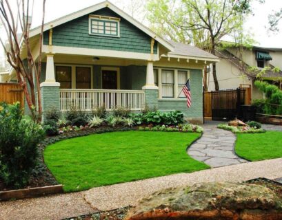 Front Lawn Cheap Simple Front Yard Landscaping Ideas