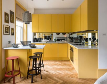 Martha Stewart Yellow Kitchen Decor