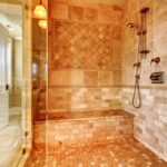 Seat in a Shower Bathroom Design Ideas