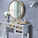 dressing table glass top