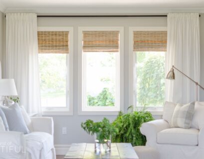 farmhouse window treatment ideas