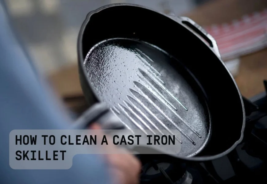 How to Clean a Cast Iron Skillet - Properly Clean a Rusty After Use