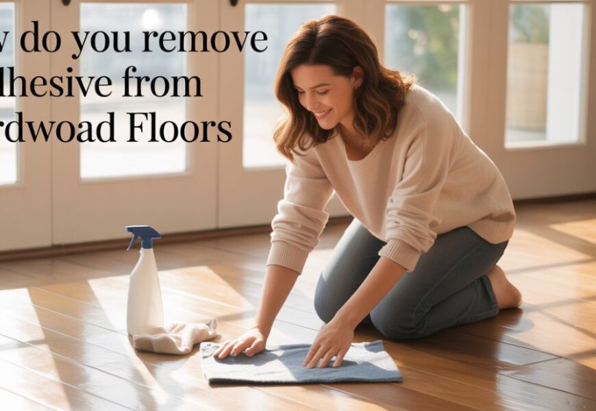 How Do You Remove Adhesive from Hardwood Floors