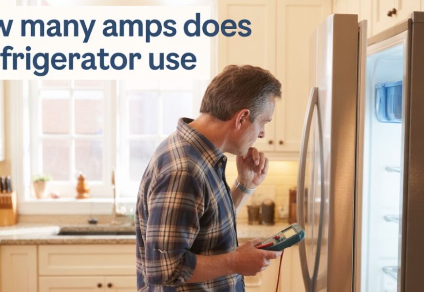 How Many Amps Does a Refrigerator Use