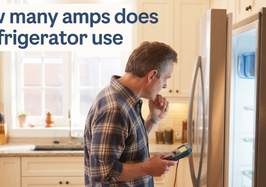 How Many Amps Does a Refrigerator Use