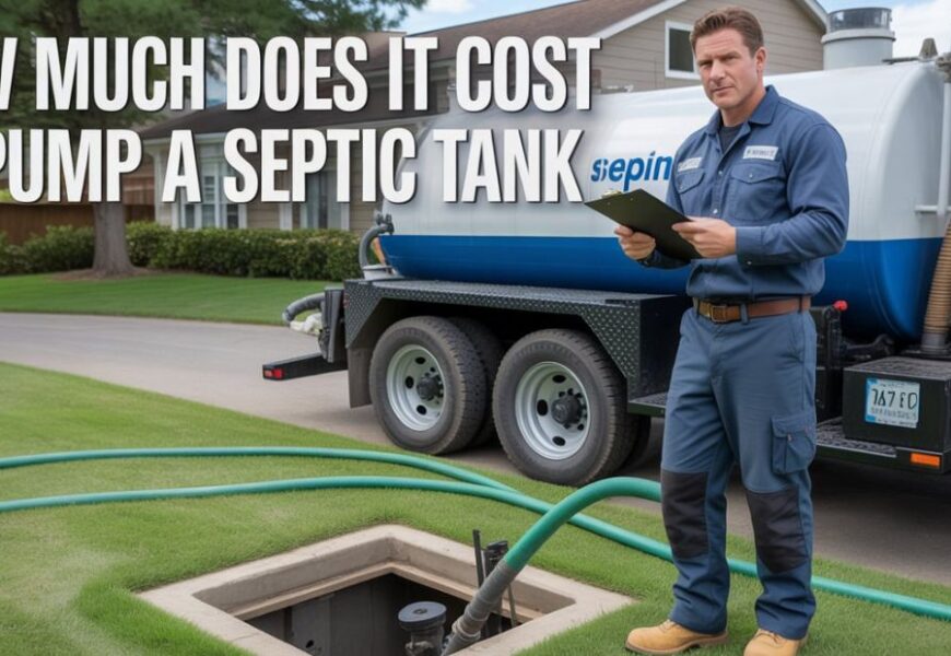 How Much Does It Cost to Pump a Septic Tank