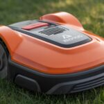 automower 115h model number sticker put over old sticker