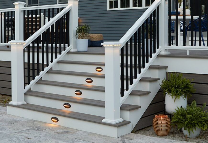 how high can a deck be without a railing