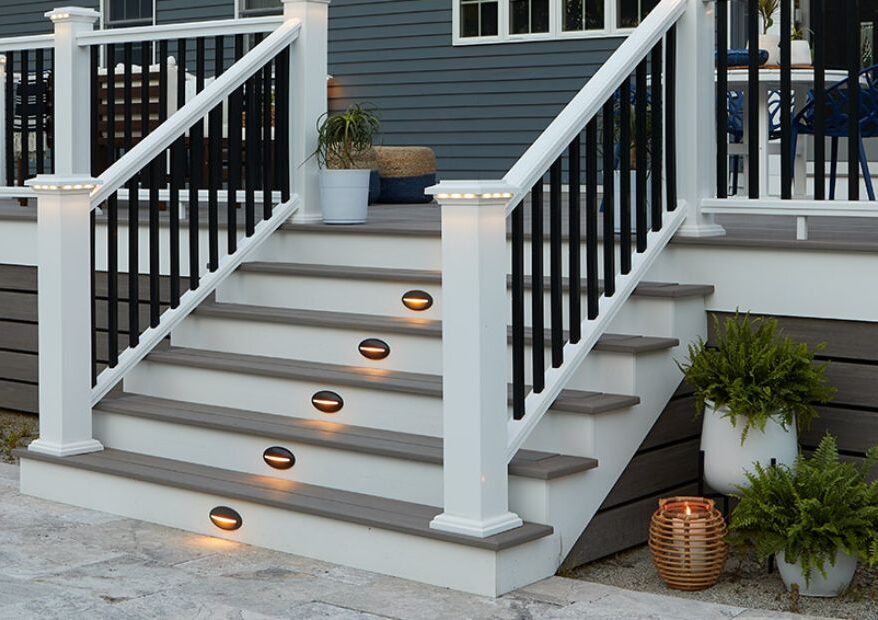 how high can a deck be without a railing