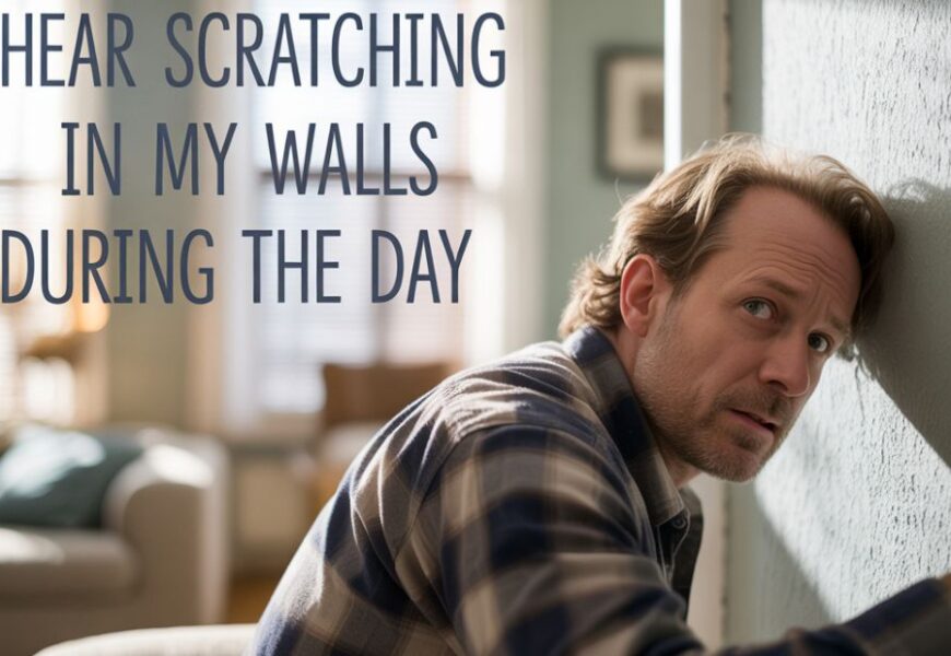 i hear scratching in my walls during the day