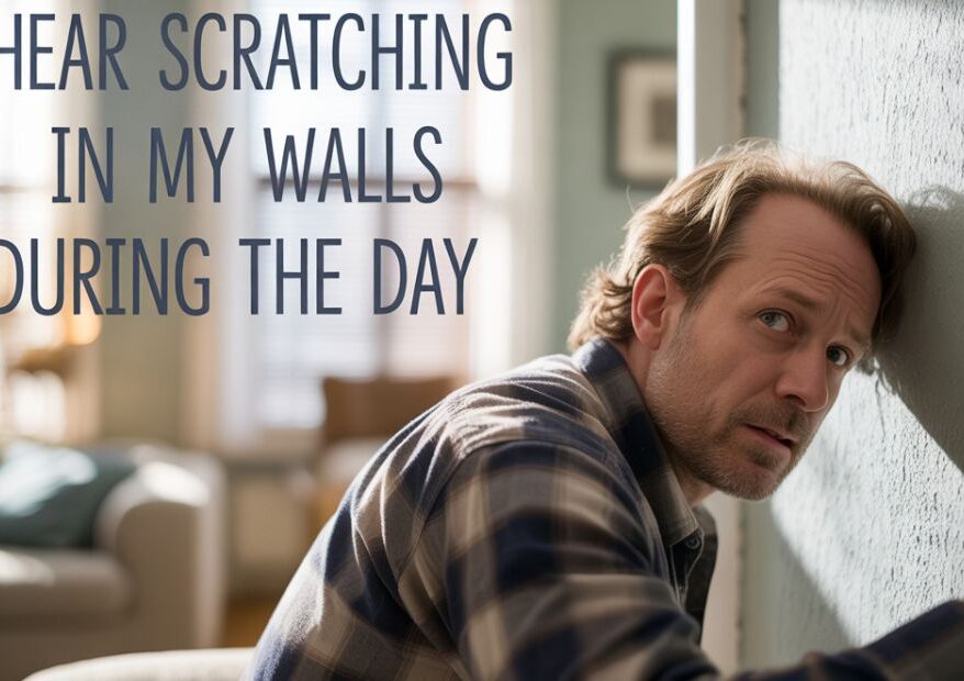 i hear scratching in my walls during the day