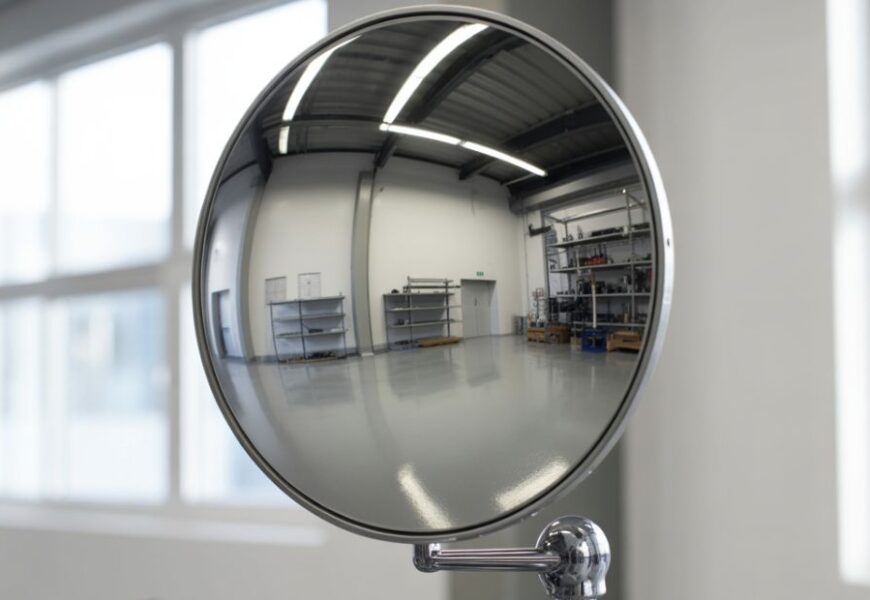 new mcmaster carr acrylic h112301 round convex safety mirror