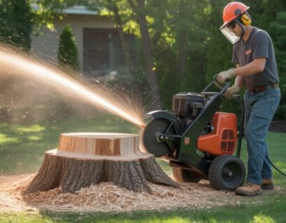stump grinding services