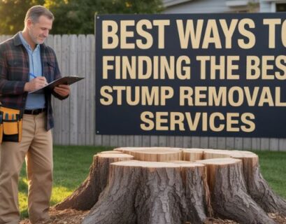 stump removal services