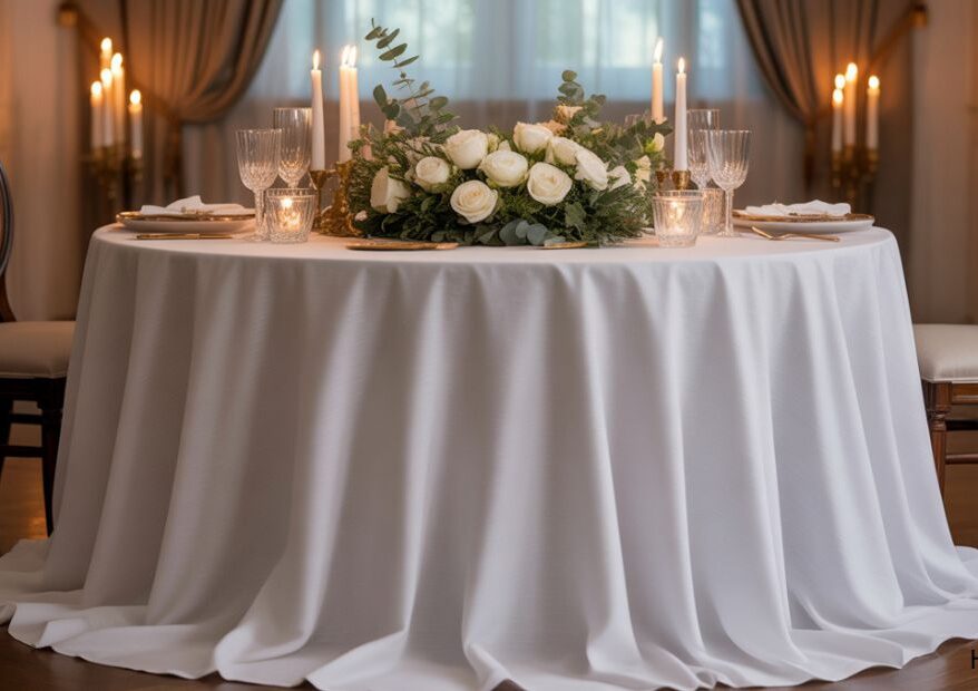 what size linen for a 60-inch round table