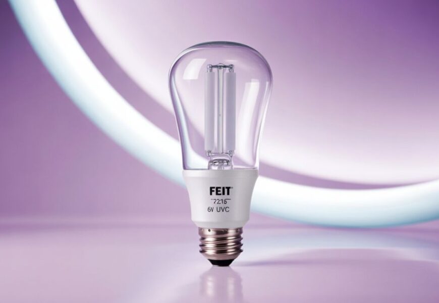 feit electric 72165 - uvc/wand/6w/led germicidal incandescent light bulb
