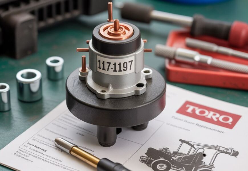 genuine oem toro parts - solenoid 117-1197