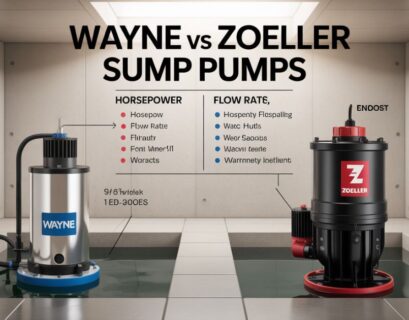 how are wayne sump pumps compared to zoeller sump pumps
