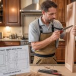 kitchen cabinet refacing veneer trimming guide for face frame cabinets