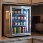 cowsar 17.5-inches w 130 -can capacity silver